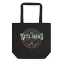 Christmas Tree Farm - Vintage Holiday Badge Eco Tote Bag