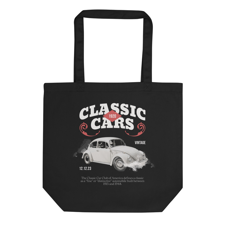 Classic Cars Eco Tote Bag