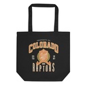 Colorado Raptors - Rugby Sports Team Eco Tote Bag