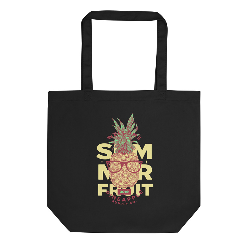 Cool Pineapple - Tropical Fruit Eco Tote Bag
