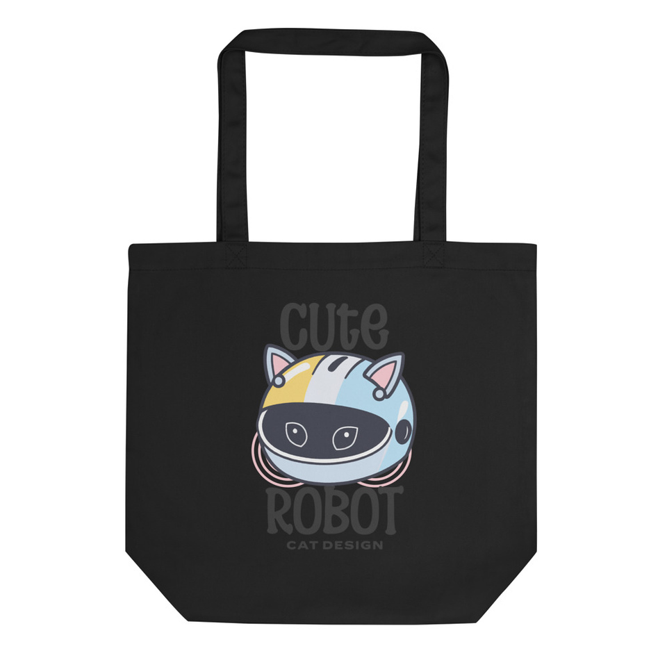 Cute Cat - AI Eco Tote Bag