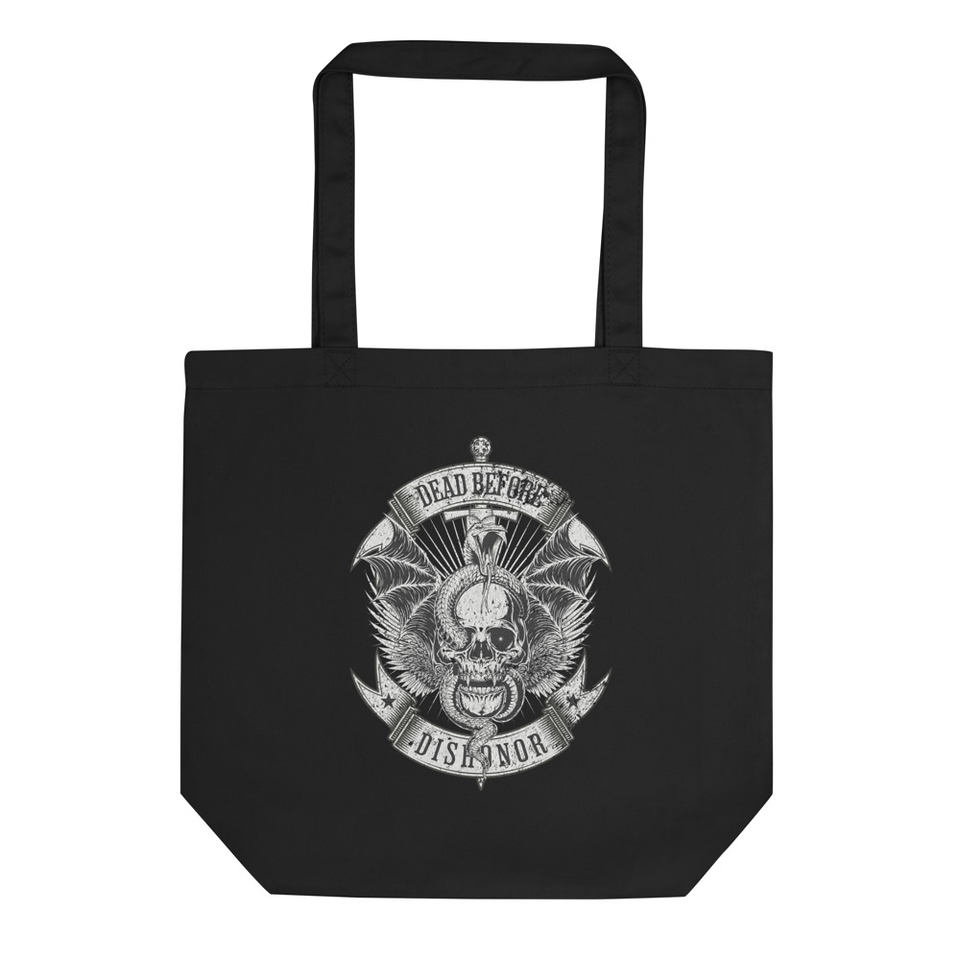 DEAD BEFORE DISHONOR Eco Tote Bag