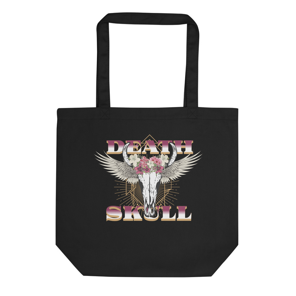 Deah Skull Eco Tote Bag