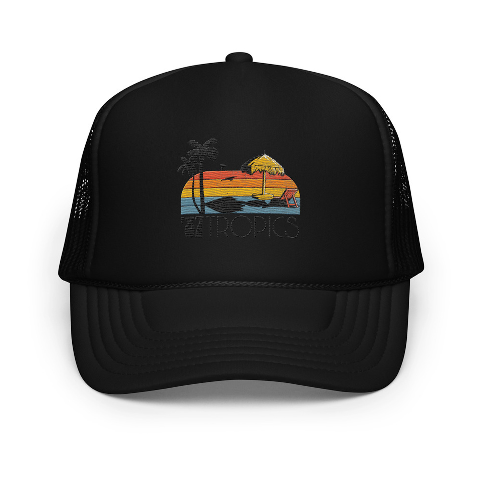 '87 Tropics Foam Trucker Hat