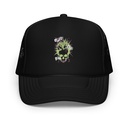 'Enjoy Your Trip' Punk Skull Foam Trucker Hat