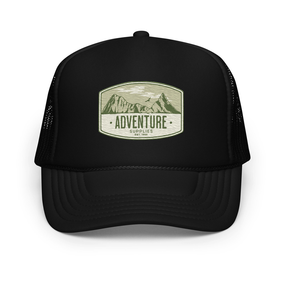 Adventure Supplies - Mountain Foam Trucker Hat