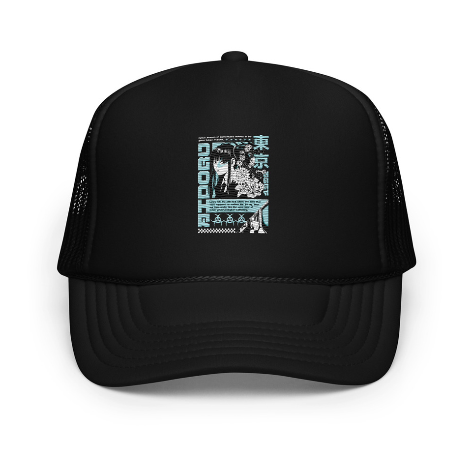Aidoru - Japanese Anime Girl Foam Trucker Hat