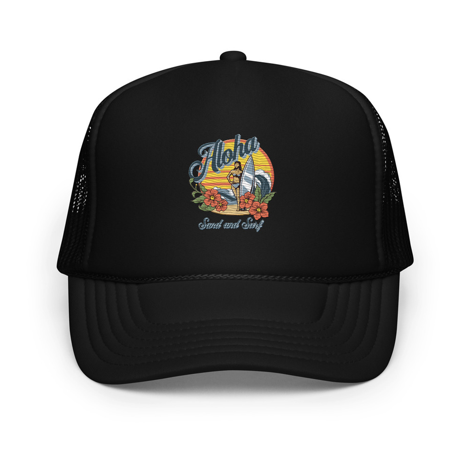 Aloha Foam Trucker Hat