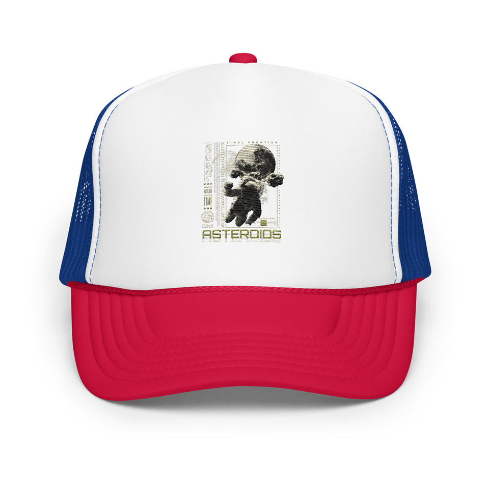 Asteroids Foam Trucker Hat