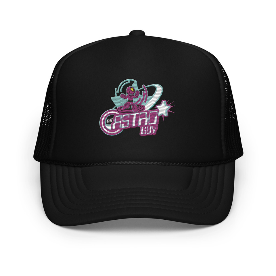 astro guy Foam Trucker Hat