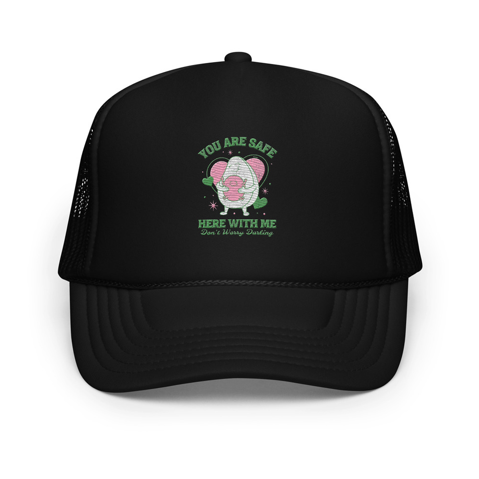 Avo Love - Typographic Cartoon Streetwear Foam Trucker Hat