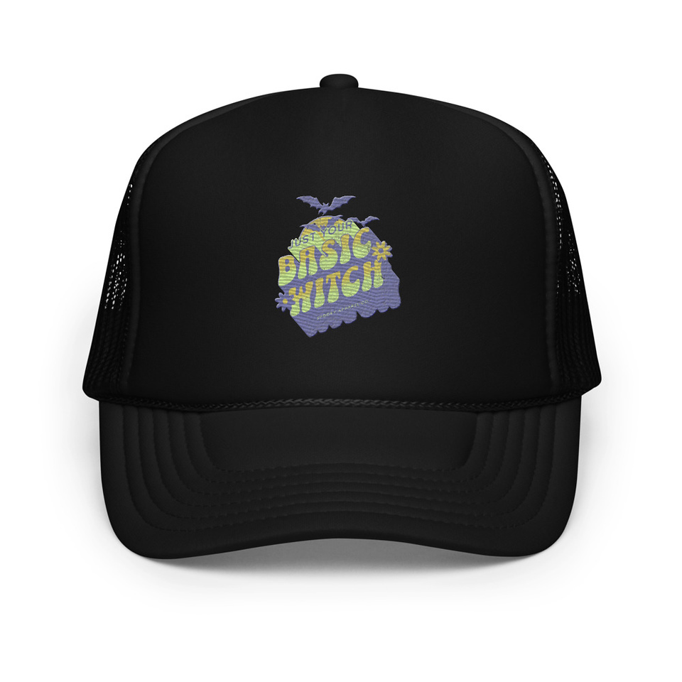 Basic Witch - Halloween Foam Trucker Hat