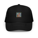 Bastet can Open Doors Foam Trucker Hat