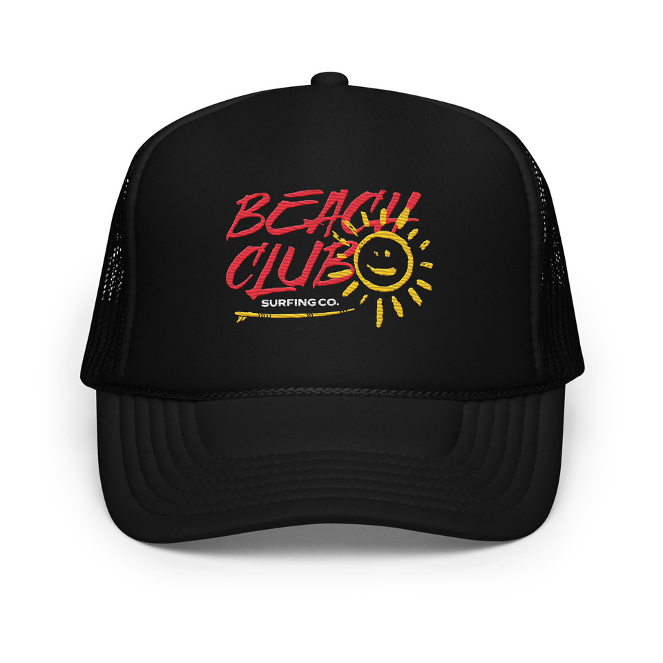 Beach Club Foam Trucker Hat