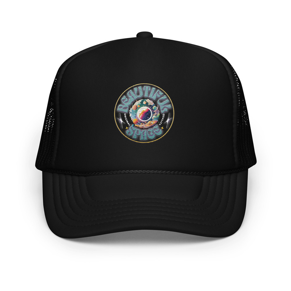 Beautiful Space Foam Trucker Hat