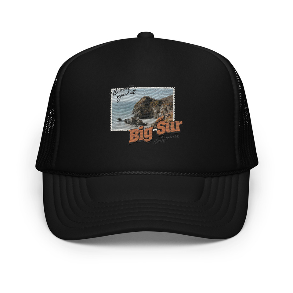Big Sur, Cali Foam Trucker Hat