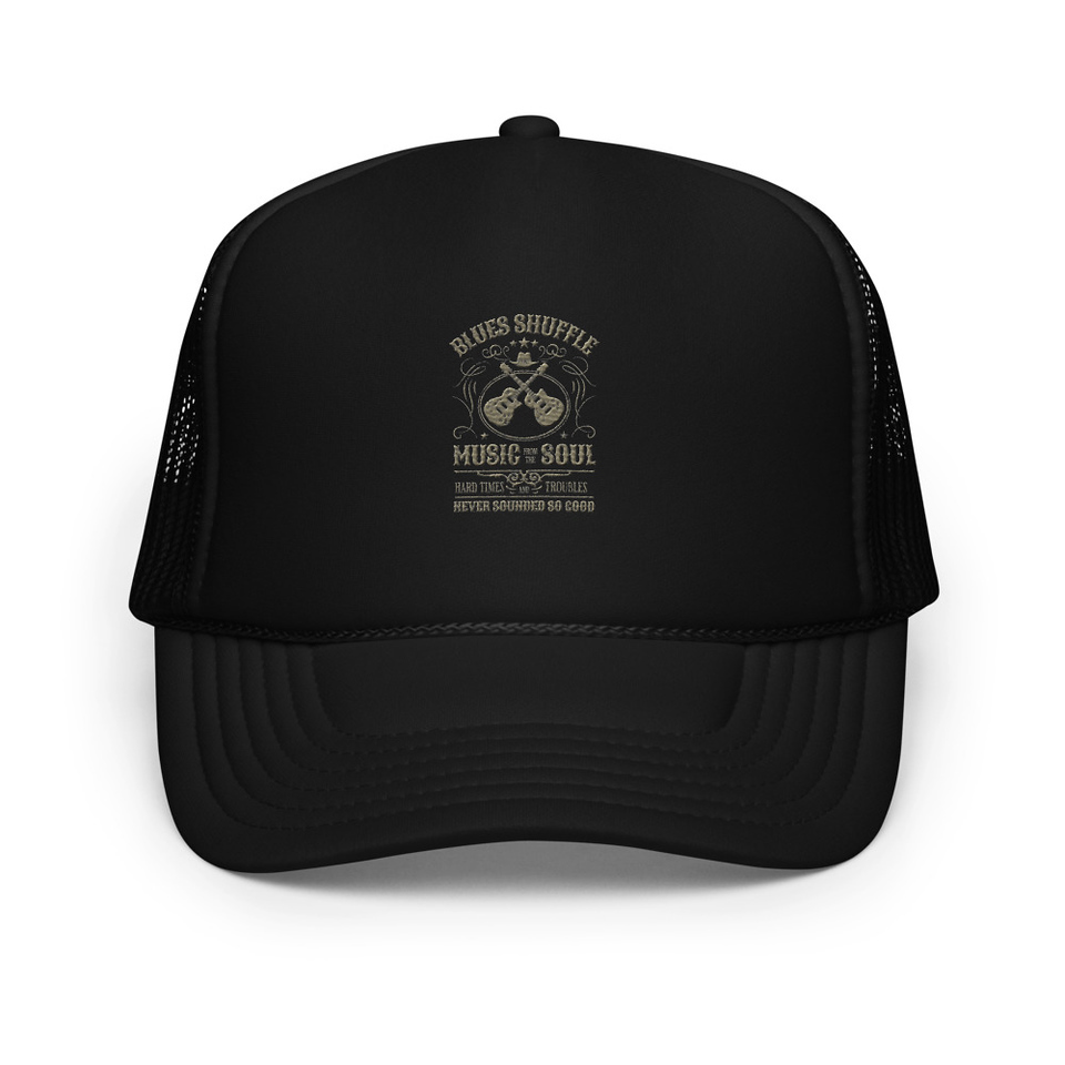 Blues Music from the Soul - Guitar Foam Trucker Hat