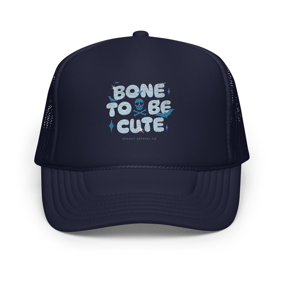 Bone To Be Cute - Halloween Foam Trucker Hat