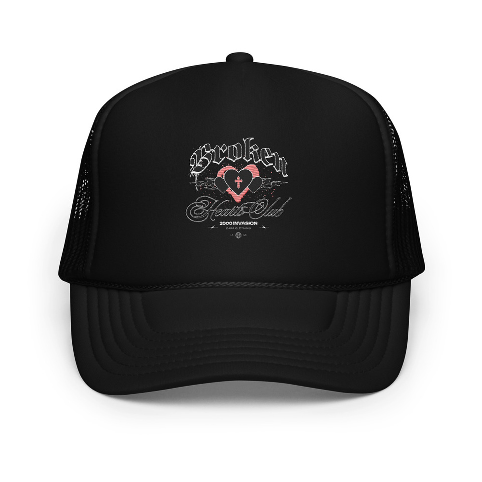 Broken Hearts Club Foam Trucker Hat