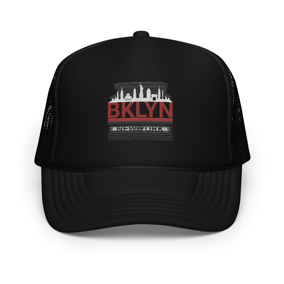 Brooklyn -New York   Foam Trucker Hat