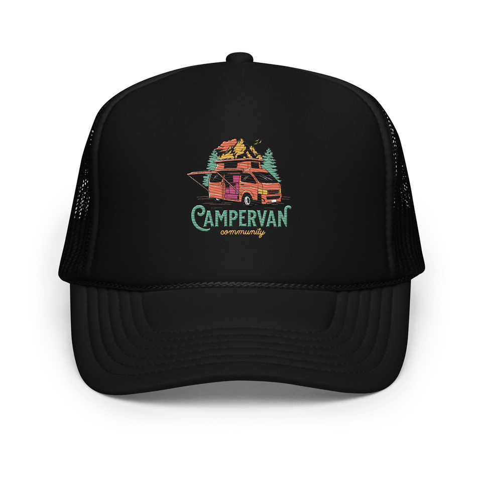 Campervan Community - Outdoor Adventure Foam Trucker Hat