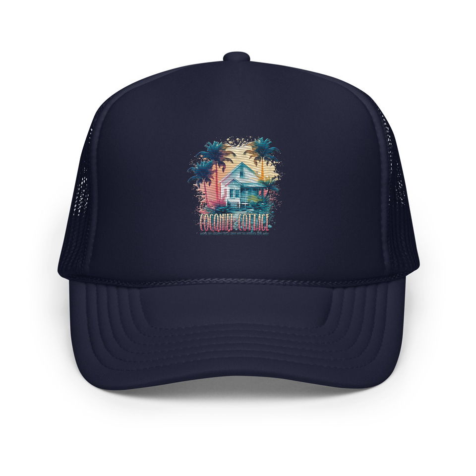 Coconut Cottage Foam Trucker Hat