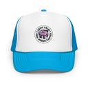 Colorful Fun Retro Style Coffee Quote Foam Trucker Hat