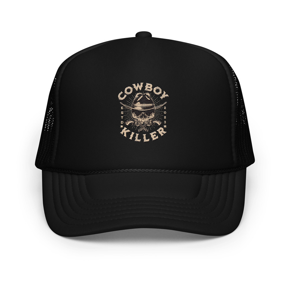 COWBOY KILLER Foam Trucker Hat
