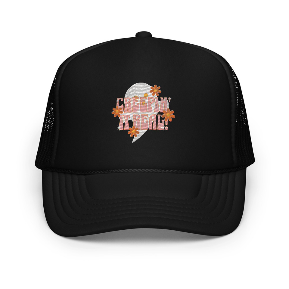 Creepin' It Real - Halloween Foam Trucker Hat
