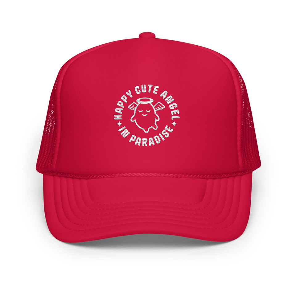 Cute Angel - Wings Foam Trucker Hat