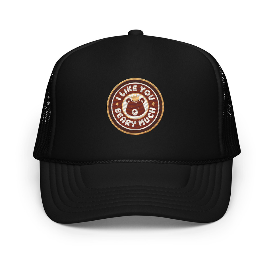 Cute Bear - AI Foam Trucker Hat
