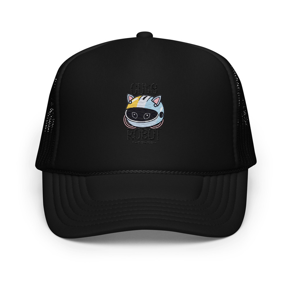 Cute Cat - AI Foam Trucker Hat