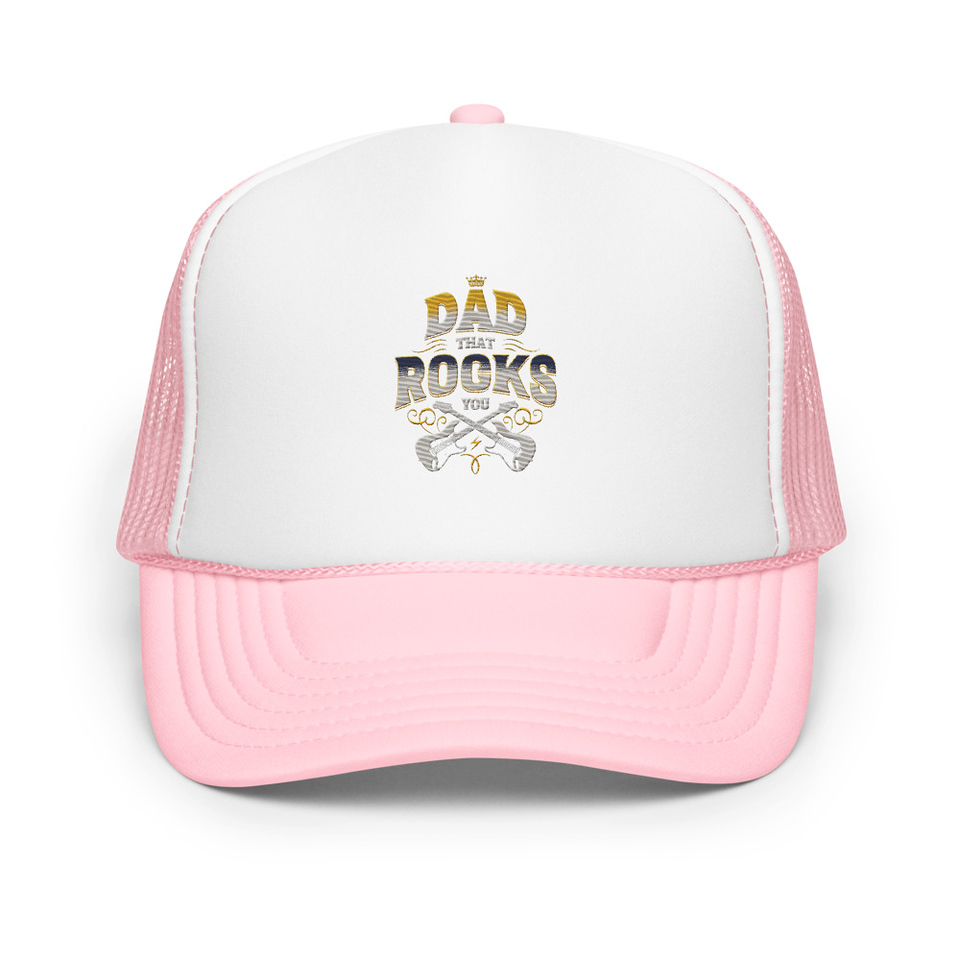 Dad That Rocks You - Electric Guitar Foam Trucker Hat