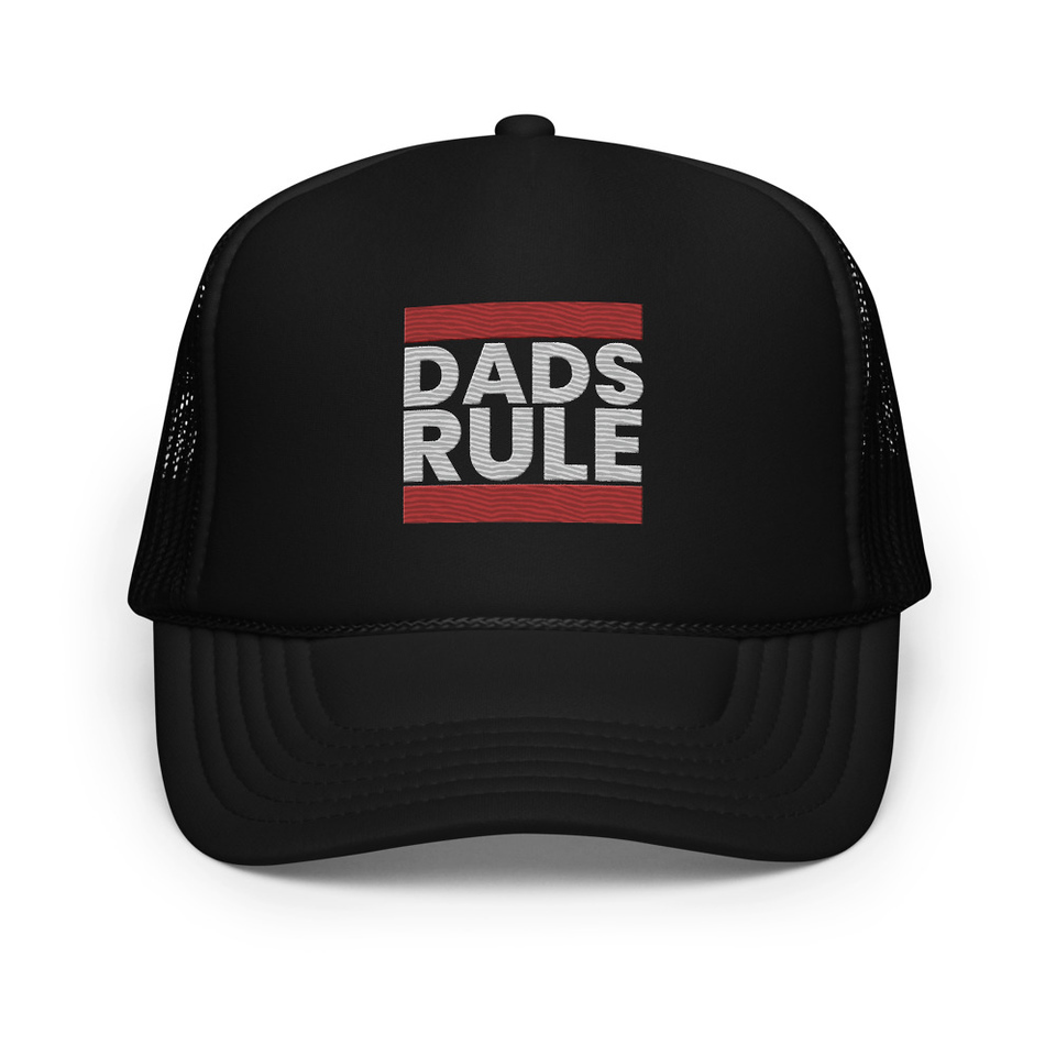 Dads Rule (1) Foam Trucker Hat