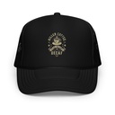 DEAD BEFORE DECAF Foam Trucker Hat