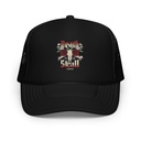 Death Skull - Flower Foam Trucker Hat