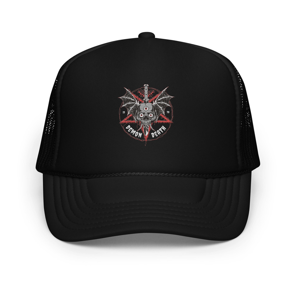 DEMON DEATH Foam Trucker Hat