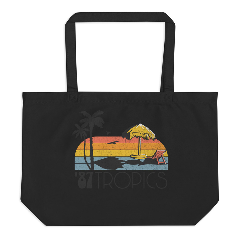 '87 Tropics Large Eco Tote