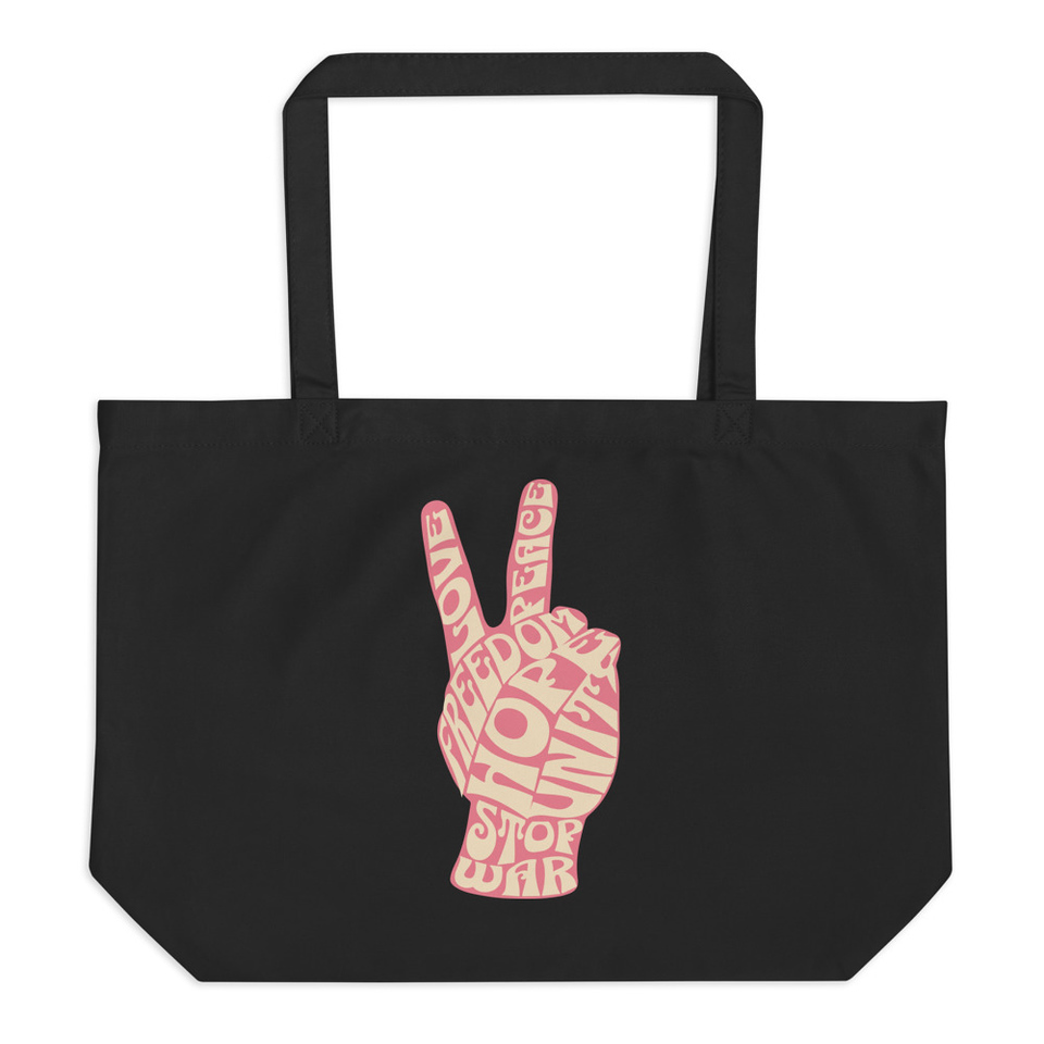 60s challenge Large Eco Tote