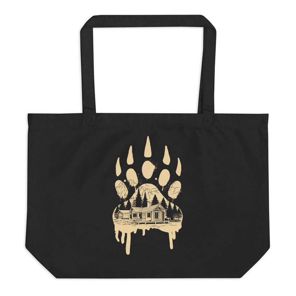 A Beary Good Home Large Eco Tote