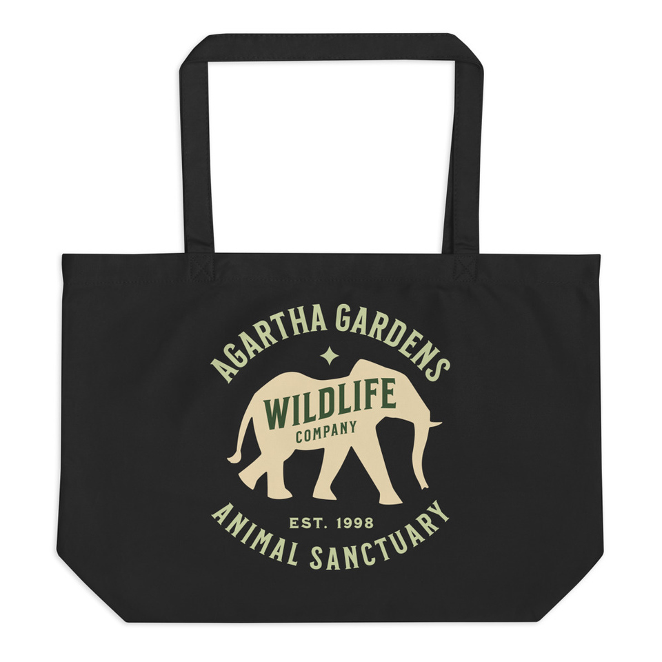 Agartha Gardens Wildlife - Animal Sanctuary Large Eco Tote