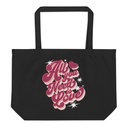 All You Need is Love - Retro Valentines Day Large Eco Tote