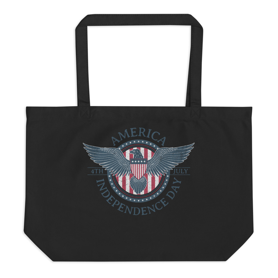 American Eagle Badge Large Eco Tote