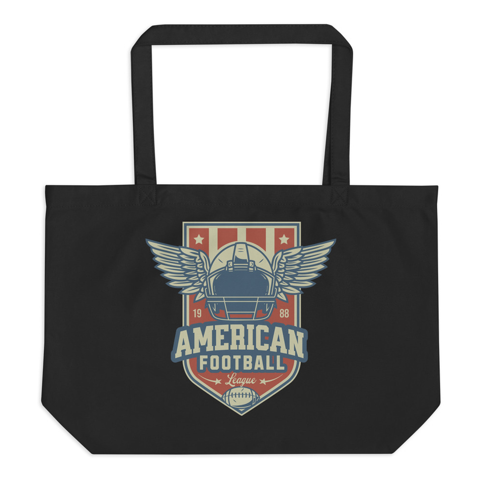 American Football League - Sports Helmet Large Eco Tote