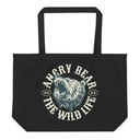 Angry Bear - Wild Life Animal Large Eco Tote
