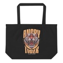 Angry Tiger - AI Large Eco Tote