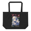 Anime Girl Large Eco Tote
