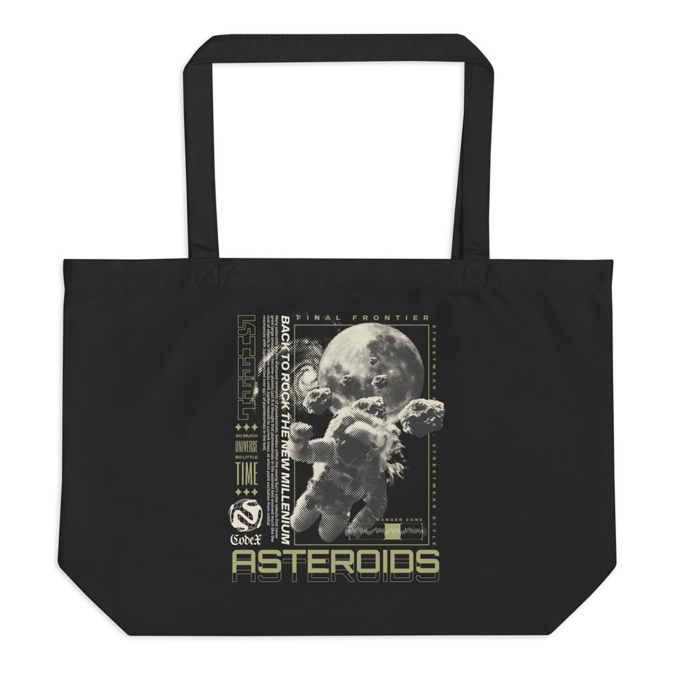 Asteroids Large Eco Tote