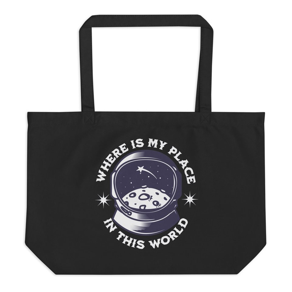 Astronaut Large Eco Tote