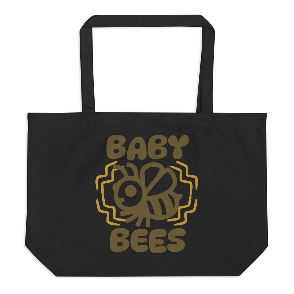 Baby Bees - Cute Insect Large Eco Tote